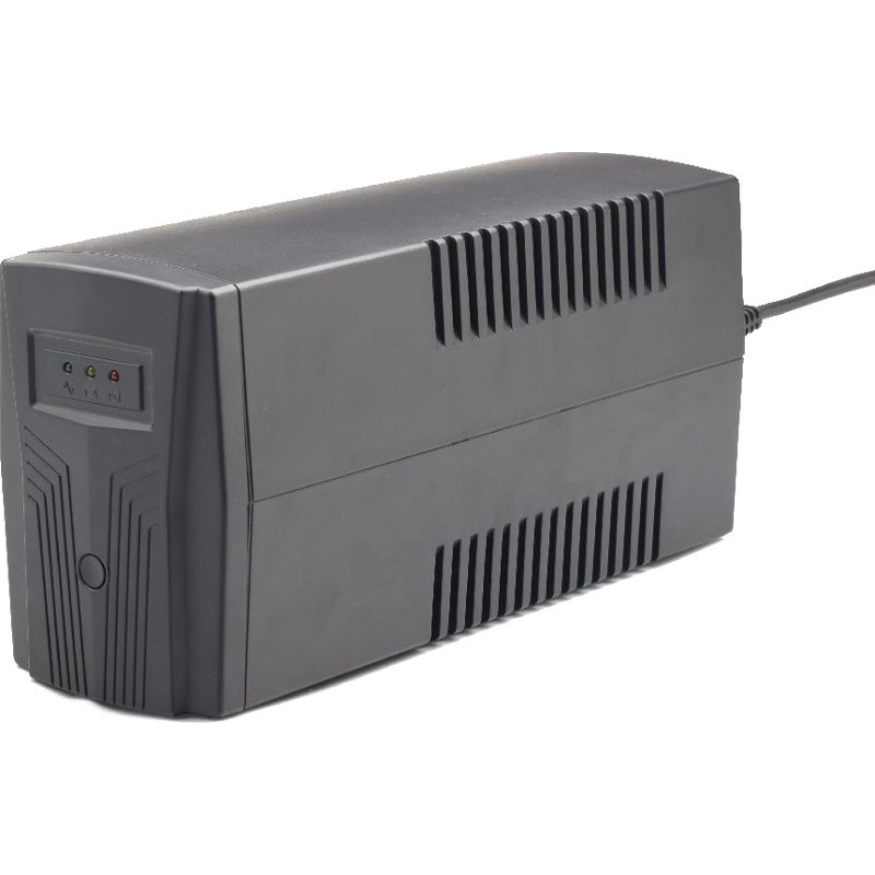 UPS GEMBIRD Line Interactive,  650VA/ 390W,AVR,2xsocket Schuko,indicatie LED,1  12V/7Ah,Backup: pana la 20 min.,incarcare: pana 