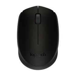 MOUSE LOGITECH, "B170", PC sau NB, wireless, 2.4GHz, optic, 1000 dpi, butoane/scroll 2/1, , negru, 45507180 "910-004798" (timbru