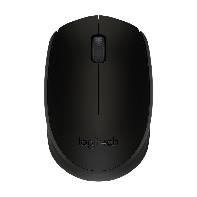 MOUSE LOGITECH, "B170", PC sau NB, wireless, 2.4GHz, optic, 1000 dpi, butoane/scroll 2/1, , negru, 45507180 "910-004798" (timbru