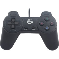 GAMEPAD cu fir GEMBIRD, PC, USB, negru, "JPD-UB-01" (timbru verde 0.8 lei)