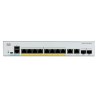 SWITCH. PoE CISCO, "Catalyst 1000"port Gigabit x 8, SFP SFP x 2, managed, rackabil, carcasa metalica, "C1000-8P-2G-L" (timbru ve