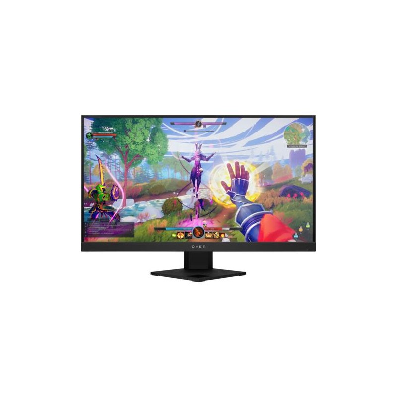 MONITOR HP 24.5 inch, Gaming, IPS, Full HD (1920 x 1080), Wide, 400 cd/mp, 1 ms, DisplayPort | HDMI, "22J05AA" (timbru verde 7 l