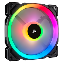 VENTILATOR Corsair, pt carcasa PC, 120 mm, 1500 rpm, LED RGB, 1 ventilator, "CO-9050071-WW"