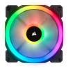 VENTILATOR Corsair, pt carcasa PC, 120 mm, 1500 rpm, LED RGB, 1 ventilator, "CO-9050071-WW"