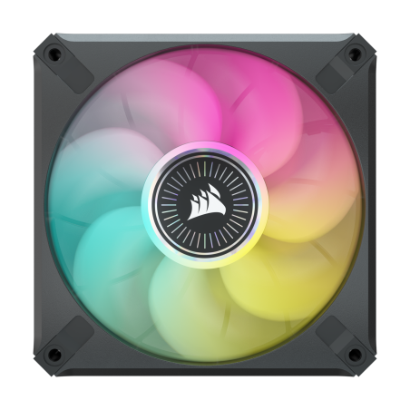VENTILATOR Corsair, pt carcasa PC, 120 mm, 2000 rpm, LED RGB, 1 ventilator, "CO-9050112-WW"