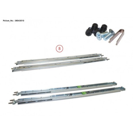 Rack Mount Kit F1 Slim Line FUJ OpenBox "S26361-F2735-L401"