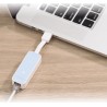 ADAPTOR RETEA TP-LINK , extern, USB 2.0, port RJ-45, 100 Mbps, "UE200" (timbru verde 0.18 lei)