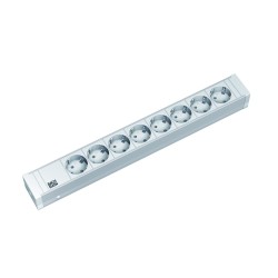 BM IT PDU  power strip 8x sockets Al "BM-333.001" (timbru verde 4 lei)