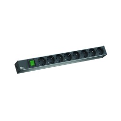 BM IT PDU  power strip 8x sockets,1x swi "BM-333.505" (timbru verde 4 lei)