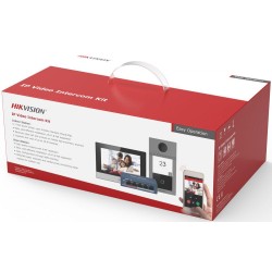 KIT VIDEOINTERON IP 1FAMILIE "DS-KIS604-S(B)" (timbru verde 0.8 lei)