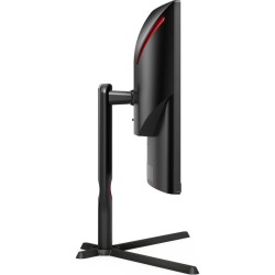 MONITOR  AOC - gaming 27 inch, Gaming, IPS, WQHD (2560 x 1440), curbat, 300 cd/mp, 1 ms, DisplayPort | HDMI x 2, "CQ27G3SU/BK" (
