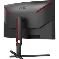 MONITOR  AOC - gaming 27 inch, Gaming, IPS, WQHD (2560 x 1440), curbat, 300 cd/mp, 1 ms, DisplayPort | HDMI x 2, "CQ27G3SU/BK" (