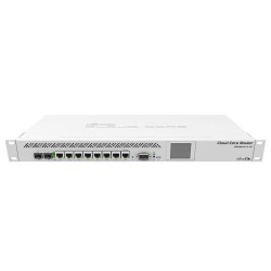 NET ROUTER 1000M 7PORT/CCR1009-7G-1C-1S+ MIKROTIK "CCR1009-7G-1C-1S+" (timbru verde 0.8 lei)