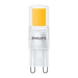 BEC LED Philips, soclu G9, putere 2W, forma capsula, lumina alb calda, alimentare 220 - 240 V, "000008719514303690" (timbru verd