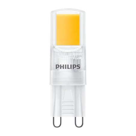 BEC LED Philips, soclu G9, putere 2W, forma capsula, lumina alb calda, alimentare 220 - 240 V, "000008719514303690" (timbru verd