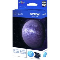 Cartus Cerneala Original Brother Cyan, LC1220C, pentru DCP-J525|J725|J925|MFC-J430|J625, 300, (timbru verde 0.15 lei), "LC1220C"