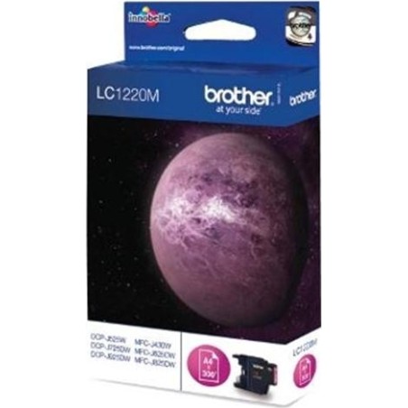 Cartus Cerneala Original Brother Magenta, LC1220M, pentru DCP-J525|J725|J925|MFC-J430|J625, 300, (timbru verde 0.15 lei), "LC122