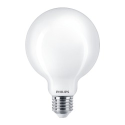 BEC LED Philips, soclu E27, putere 7W, forma sferic, lumina alb calda, alimentare 220 - 240 V, "000008718699764692" (timbru verd