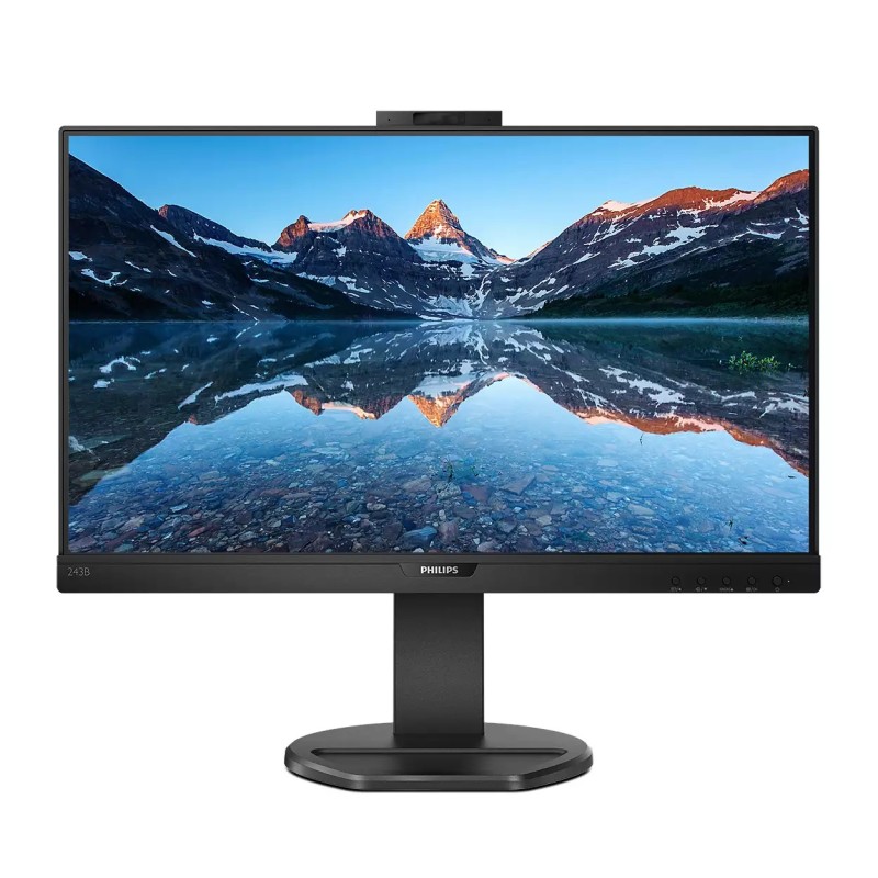 MONITOR  Philips 23.8 inch, home | office, WLED, Full HD (1920 x 1080), Wide, 250 cd/mp, 4 ms, VGA | DisplayPort | HDMI, "243B9H