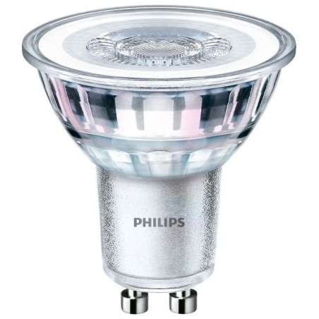 SET 3 becuri LED Philips, soclu GU10, putere 4.6W, forma spot, lumina alb rece, alimentare 220 - 240 V, "000008718699776312" (ti