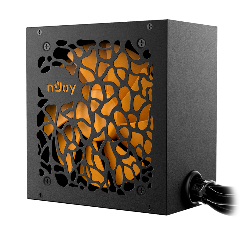 SURSA NJOY, 400 W, "Synergy 400",  ATX 12V V2.3, fan 120 mm x 1, 80 Plus, MB 20+4 pin x 1, CPU 4+4 pin x 1, PCI-E 6+2 pin x 2, S