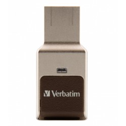 MEMORII USB Verbatim VER 49338 FINGERPRINT SECURE USB 3.0, "49338" (timbru verde 0.03 lei)