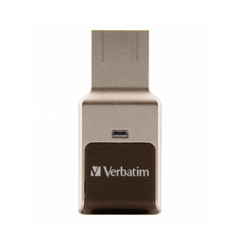 MEMORII USB Verbatim VER 49338 FINGERPRINT SECURE USB 3.0, "49338" (timbru verde 0.03 lei)