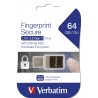 MEMORII USB Verbatim VER 49338 FINGERPRINT SECURE USB 3.0, "49338" (timbru verde 0.03 lei)
