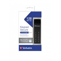 MEMORII USB Verbatim VER 49429 KEYPAD SECURE USB 3.0 DRIVE, "49429" (timbru verde 0.03 lei)