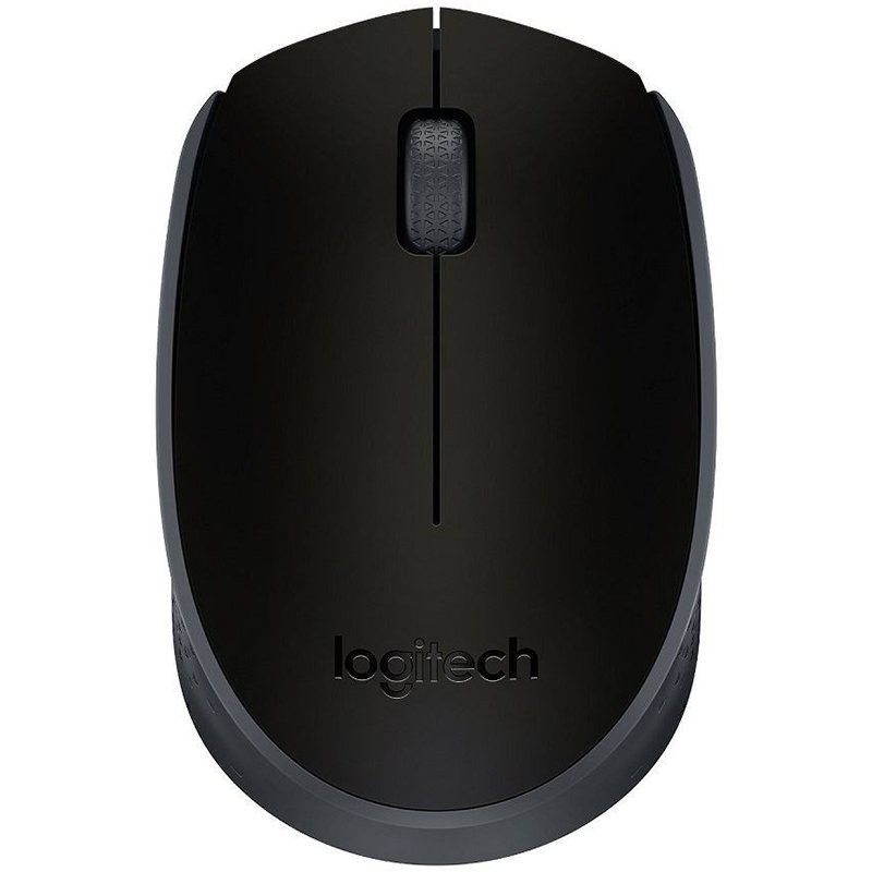 MOUSE LOGITECH, "M171", PC sau NB, wireless, 2.4GHz, optic, 1000 dpi, butoane/scroll 3/1, , negru, "910-004424" (timbru verde 0.