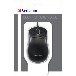 MOUSE Verbatim SILENT OPTICAL BLK, "49024" (timbru verde 0.18 lei)