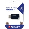 MEMORII USB Verbatim VERBATIM 49307 USB CLICK 32GB BLACK, "49307" (timbru verde 0.03 lei)