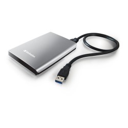 HDD.  Externe Verbatim  SNGO USB 3.0 HDD 2TB SIL, "53189"  (timbru verde 0.8 lei)