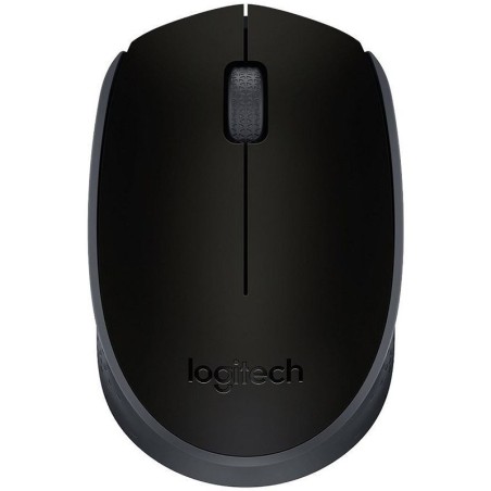 MOUSE LOGITECH, "M171", PC sau NB, wireless, 2.4GHz, optic, 1000 dpi, butoane/scroll 3/1, , negru, "910-004424" (timbru verde 0.