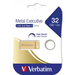 MEMORII USB Verbatim VERBATIM 99105 USB DRIVE 3.0 32GB GOLD, "99105" (timbru verde 0.03 lei)