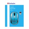 MOUSE Verbatim GO NANO WIRELESS CAR BLUE, "49044" (timbru verde 0.18 lei)
