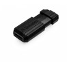 MEMORII USB Verbatim 2.0 PINSTRIPE 128GB BLACK, "49071" (timbru verde 0.03 lei)
