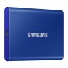 SSD. extern SAMSUNG T7, 1TB, USB 3.2 Type-C, R/W: 1050/1000 MB/s, albastru, "MU-PC1T0H/WW" (timbru verde 0.18 lei)