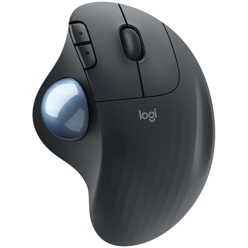 MOUSE LOGITECH ERGO M575-GRAPHITE-2.4GHZ/BT-EMEA "910-005872"  (timbru verde 0.18 lei)