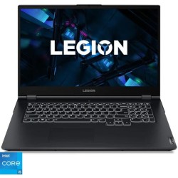 NOTEBOOK Lenovo, "Legion 5" 17.3 inch, i5-11400H, 8 GB DDR4, SSD 256 GB, HDD 1 TB, nVidia GeForce RTX 3050, Free DOS, "82JN000ER