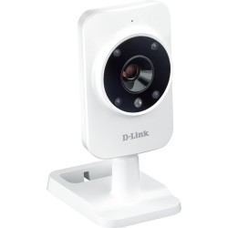 CAMERA IP D-Link, stand, pt. interior, dist. IR 5 m, tip lentila fixa 2.38 mm, 1 Mpx, wi-fi, microfon da, PoE nu, carcasa plasti