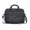 GEANTA TRUST, pt. notebook de max 17.3 inch, 1 compartiment, buzunar frontal x 2, , poliester, negru, "TR-24399"