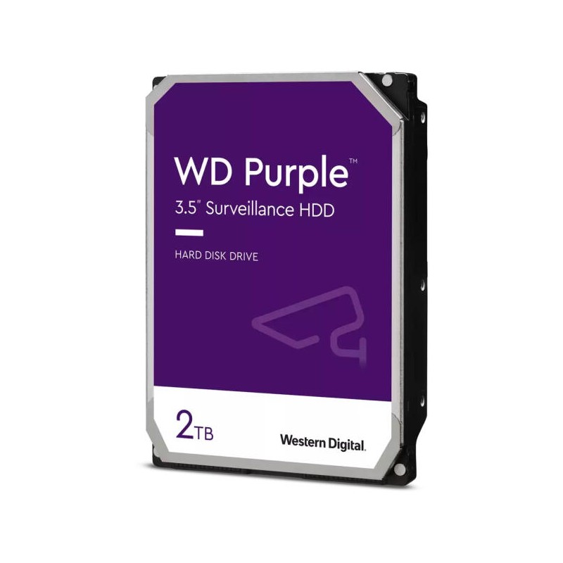 HDD WD 2TB, Purple, 5.400 rpm, buffer 256 MB, pt supraveghere, "WD22PURZ"