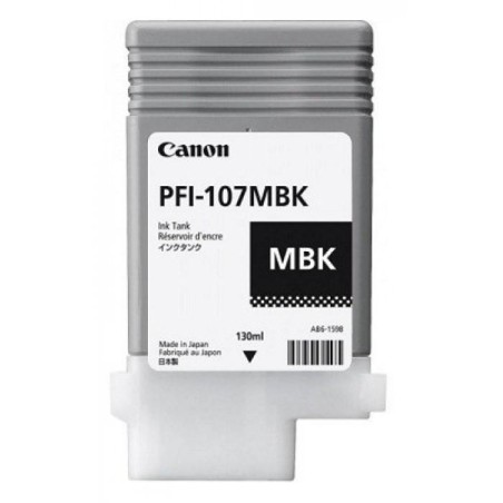 Cartus Cerneala Original Canon Matte Black, PFI-107MB, pentru IPF 670|680|685|770|780|785, , (timbru verde 0.15 lei),NOPP, "CF67