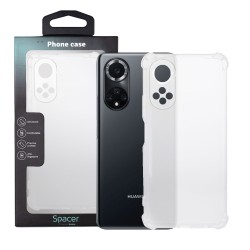 Husa Huawei telefon Nova 9, transparent, tip back cover, protectie suplimentara antisoc la colturi, material flexibil TPU, "SPPC