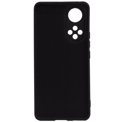 Husa Huawei telefon Nova 9, negru, tip back cover, material flexibil silicon + interior cu microfibra, "SPPC-HU-N9-SLK"