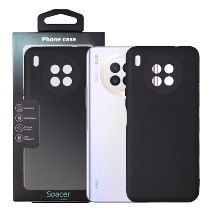 Husa Huawei telefon Nova 8i, negru, tip back cover,  material flexibil TPU, "SPPC-HU-N8i-TPU"