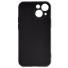 Husa Iphone 13 Mini Spacer, grosime 2mm, material flexibil silicon + interior cu microfibra, negru "SPPC-AP-IP13M-SLK"