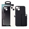 Husa Iphone 13 Spacer, grosime 2mm, material flexibil silicon + interior cu microfibra, negru "SPPC-AP-IP13-SLK"