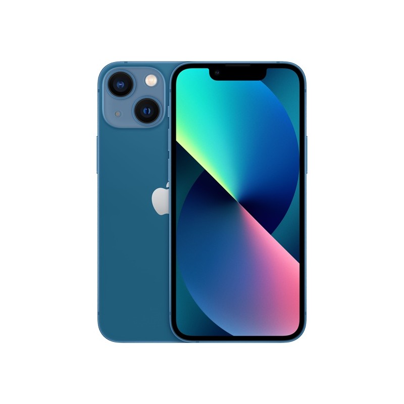SMARTphone Apple, "iPhone 13" ecran 6.1 inch, dual sim, rez. camera 12 Mpix, memorie interna 128 GB, 5G, iOS, albastru, "mlpk3rm